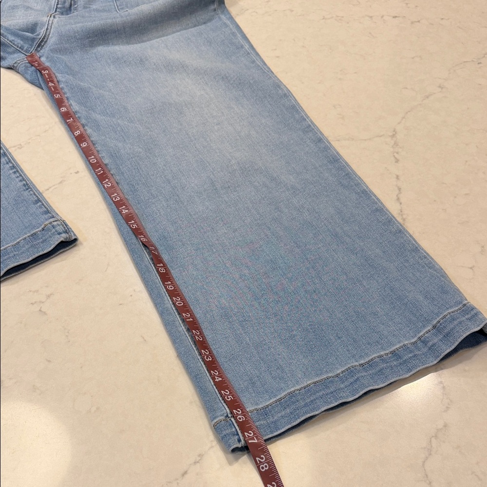 Kut from the Kloth Meg Wide Leg High‎ Rise Jeans Size 14 - Picture 10 of 11